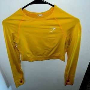 Gymshark vital seamless crop long sleeve